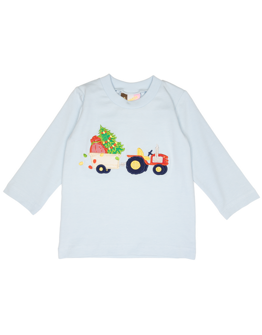 Christmas Delivery Appliqué Boy Set