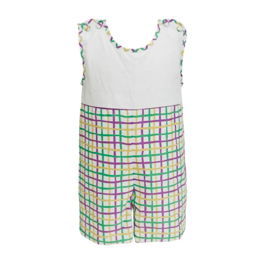 Mardi Gras Plaid Jon Jon