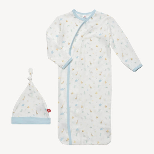 Blue Little Bitty Pretty One Magnetic Gown/Hat
