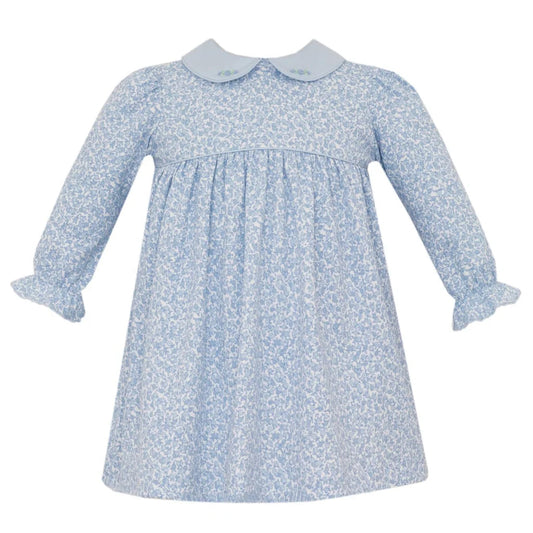 Blue Liberty Floral L/S Dress
