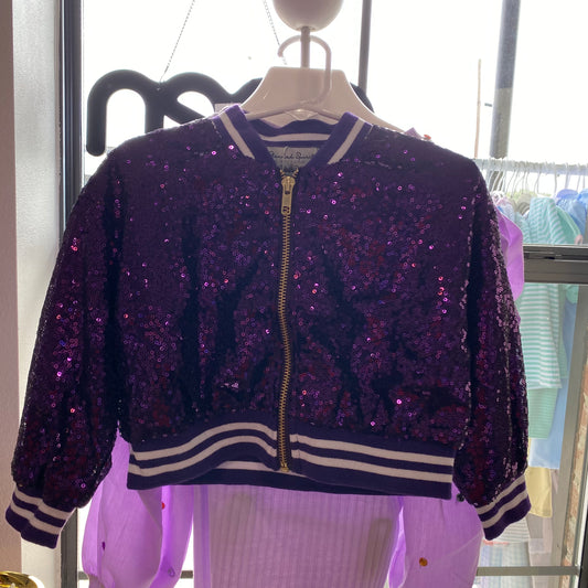 Purple sequin Jacket