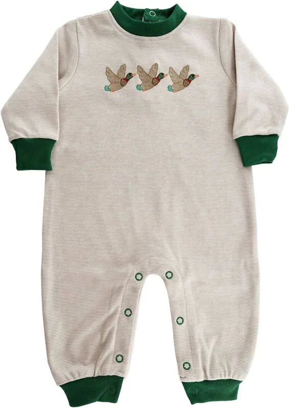 BB Duck Trio Knit Romper