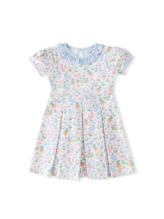 Swoon Girl Easter Pleat Dress