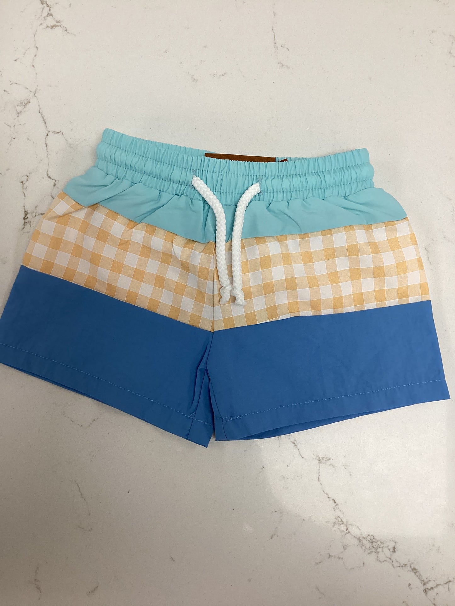 Millie Jay Multi Colored Swim Trunks