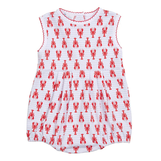 Lil Snappers Print Short Playsuit