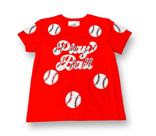 Red Play Ball Shirt