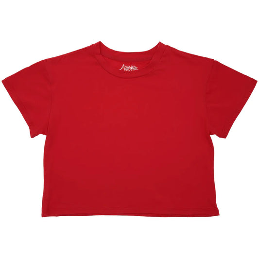 Red Boxy Tee