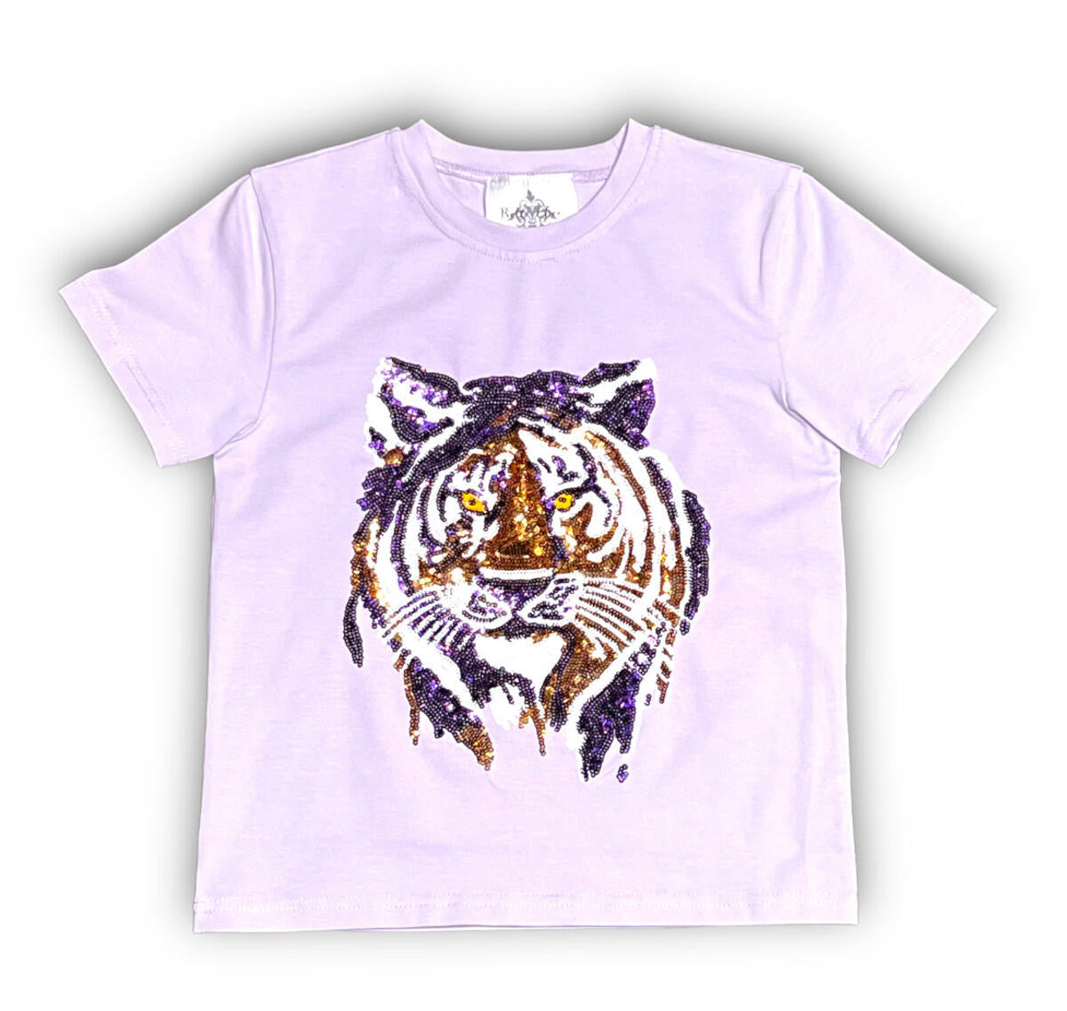 Lavender Tiger Face Shirt