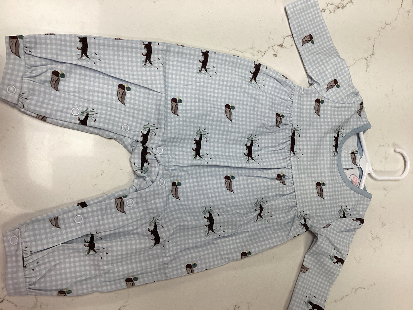 CR Boys Field and Feather Playsuit