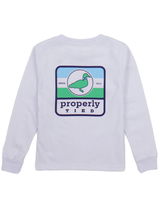 PP Boys Sign Logo LS Tee