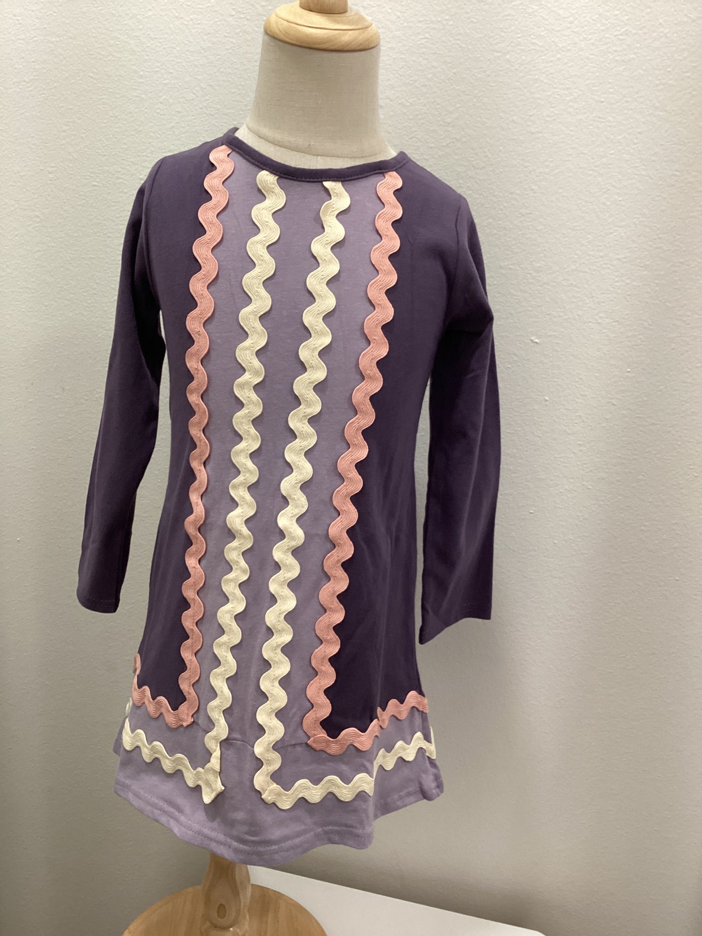 BS Purple Ric-Rac Dress