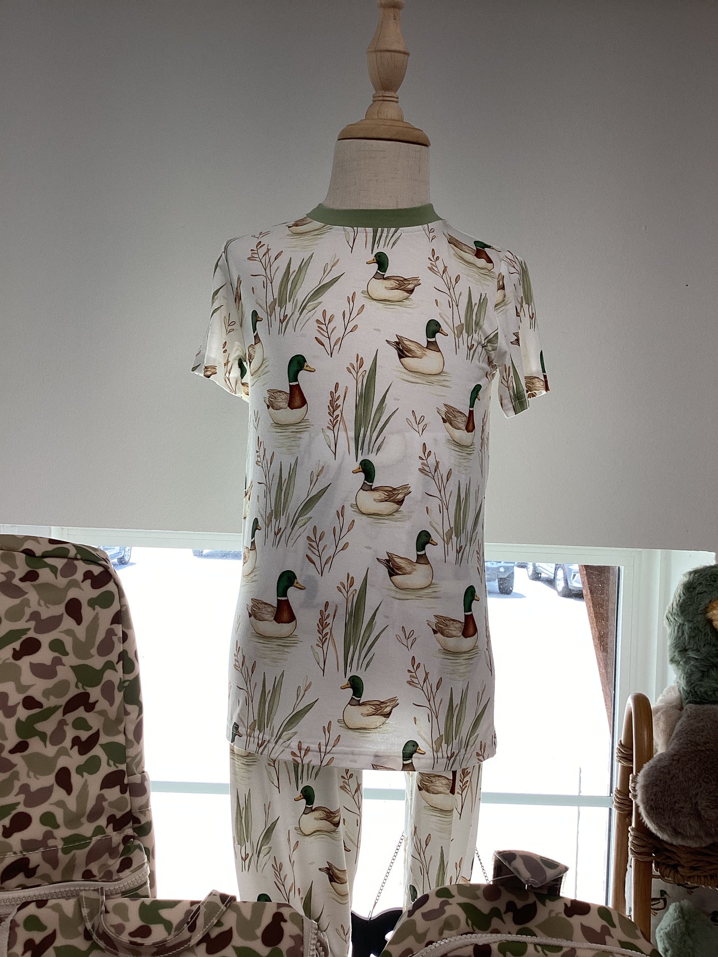 BC Bamboo Duck PJ Set