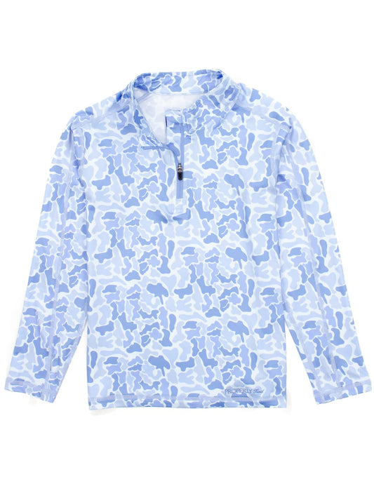 PP Boys Finn Pullover River Camo