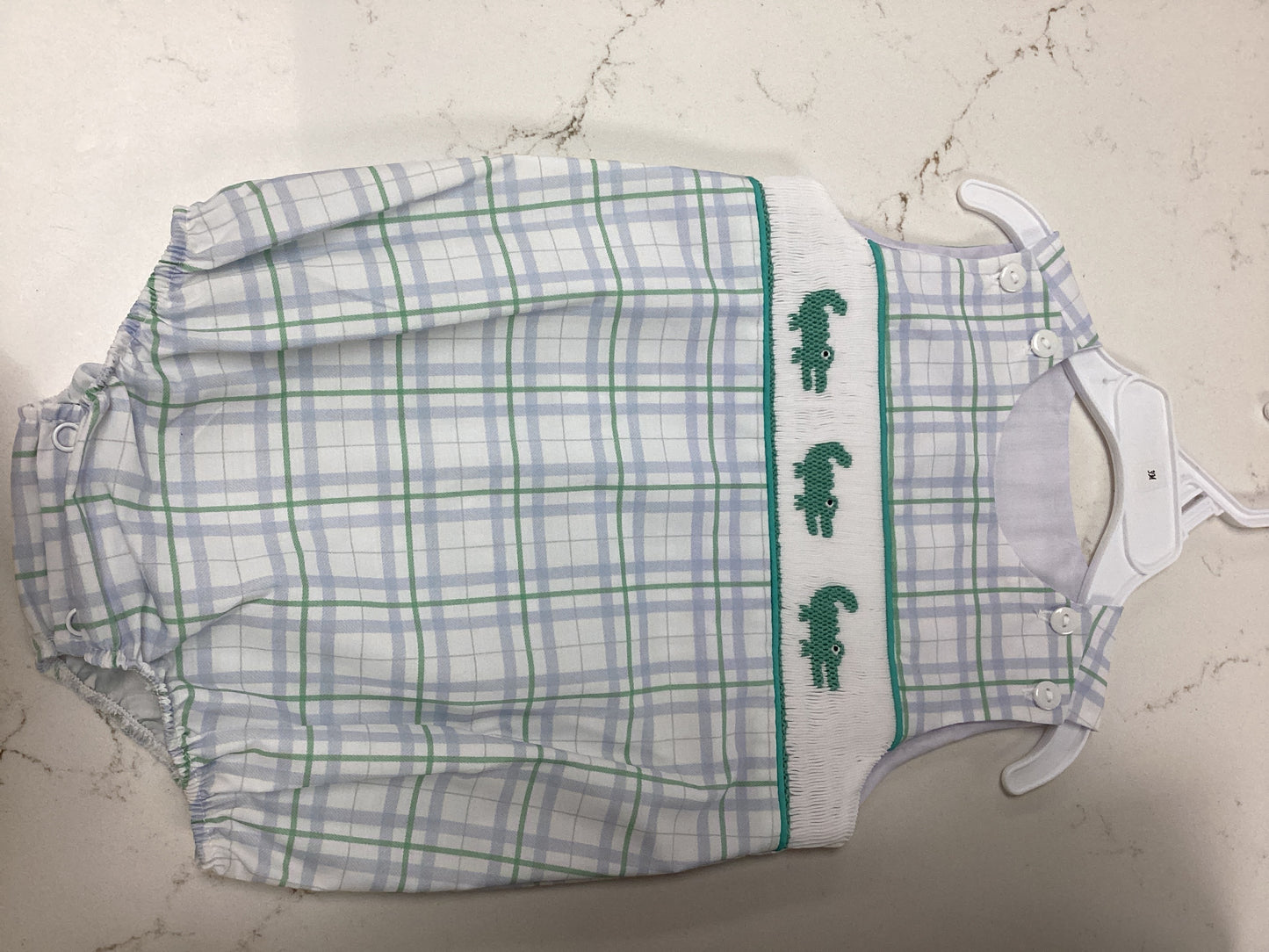 Krewe Boys Alligator Plaid Bubble