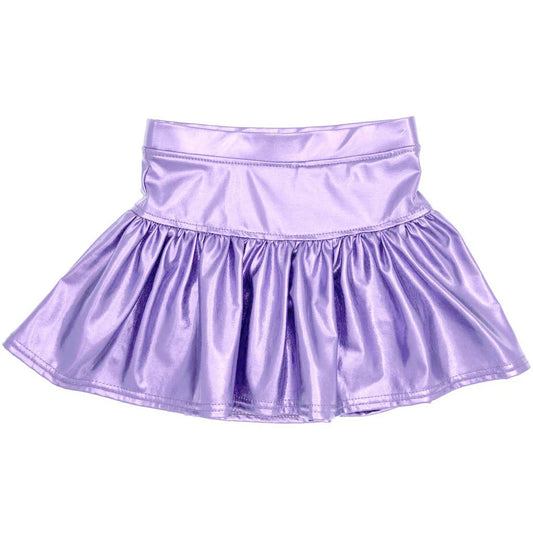 Lavender Metallic Skort