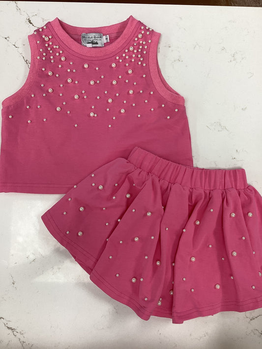 BS Pink Pearl Skort Set