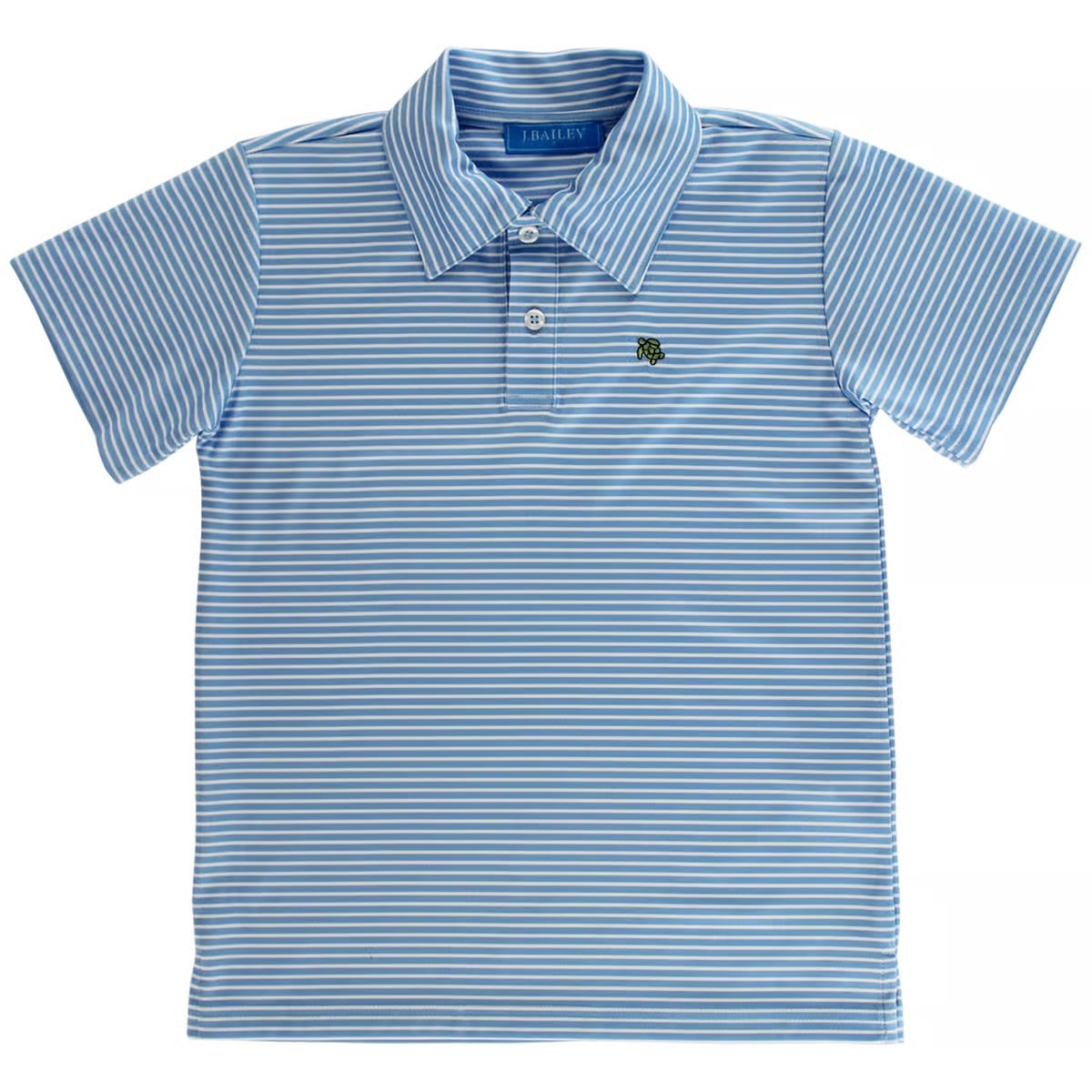 BB Polo -Blue/White
