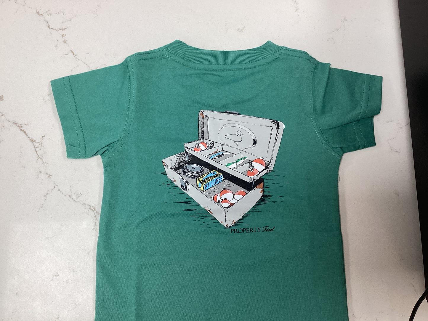 PT Green Tackle box Tee