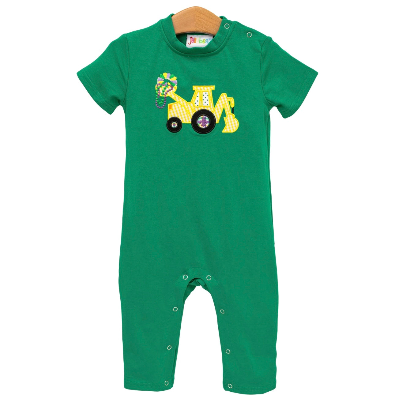 Mardi Gras Construction Romper