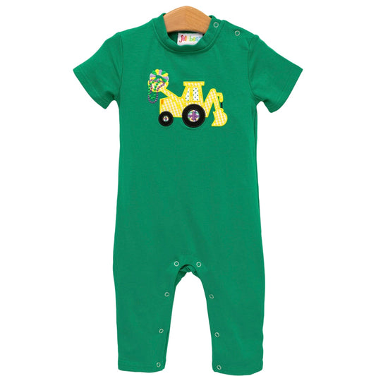 Mardi Gras Construction Romper