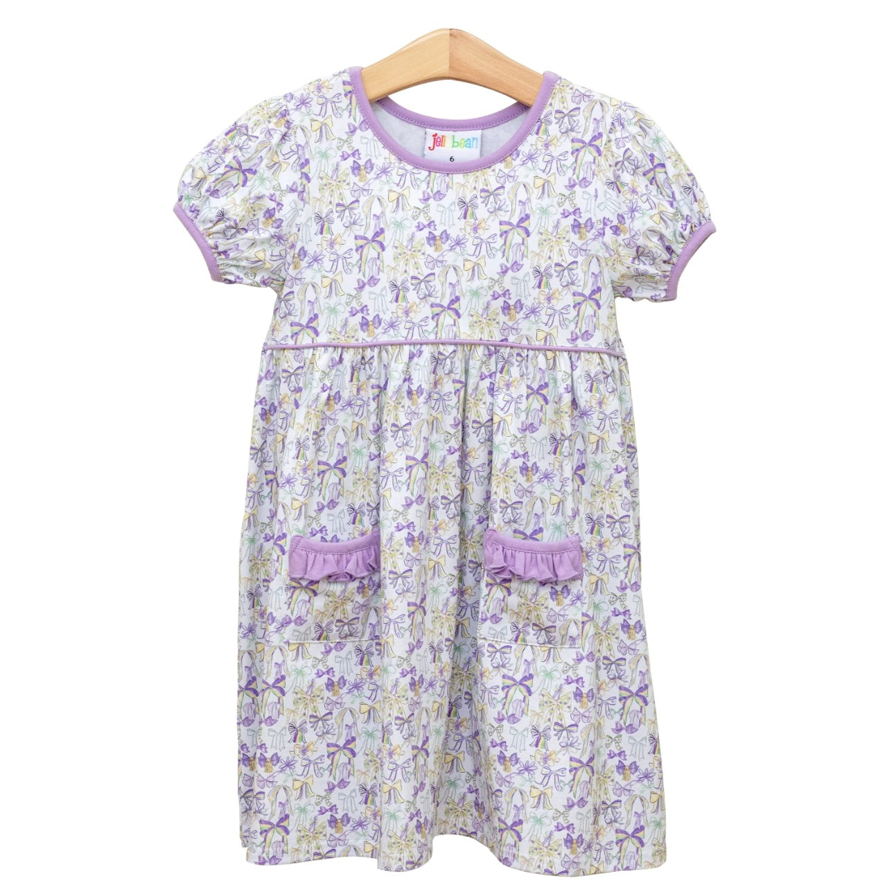 Mardi Gras Bow Dress JB