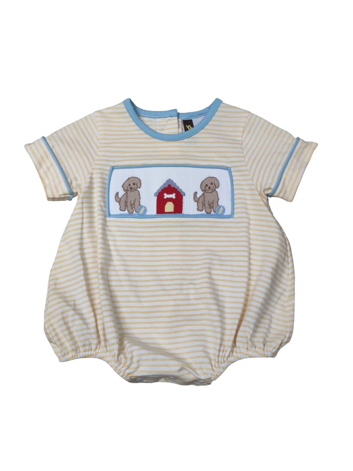 Puppy Pals Smocked Bubble BS