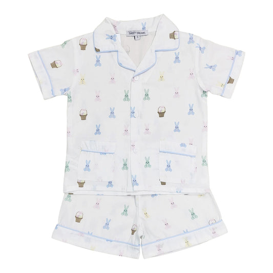SD Easter Print Short Sleeve Pajamas