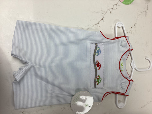 Zuccini Kids Smocked Car Romper
