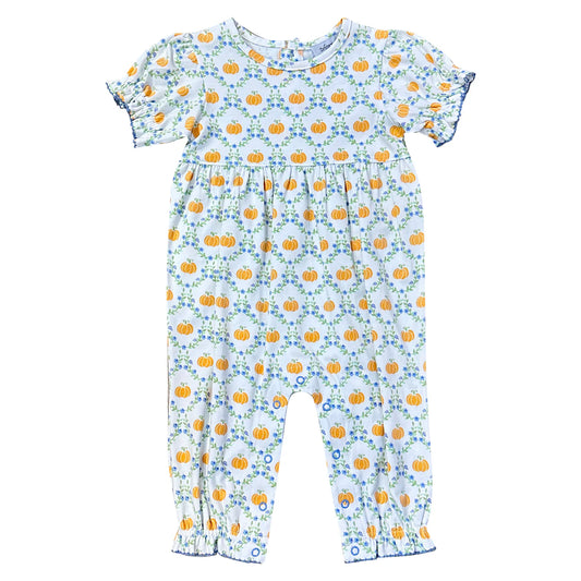 Ishtex Pumpkin Girls Romper