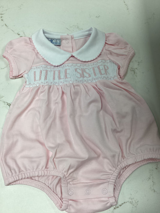 Little Sister Smocked Bubble