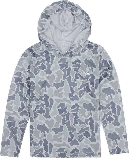 Boys PP Polar Camo Performance Hoodie
