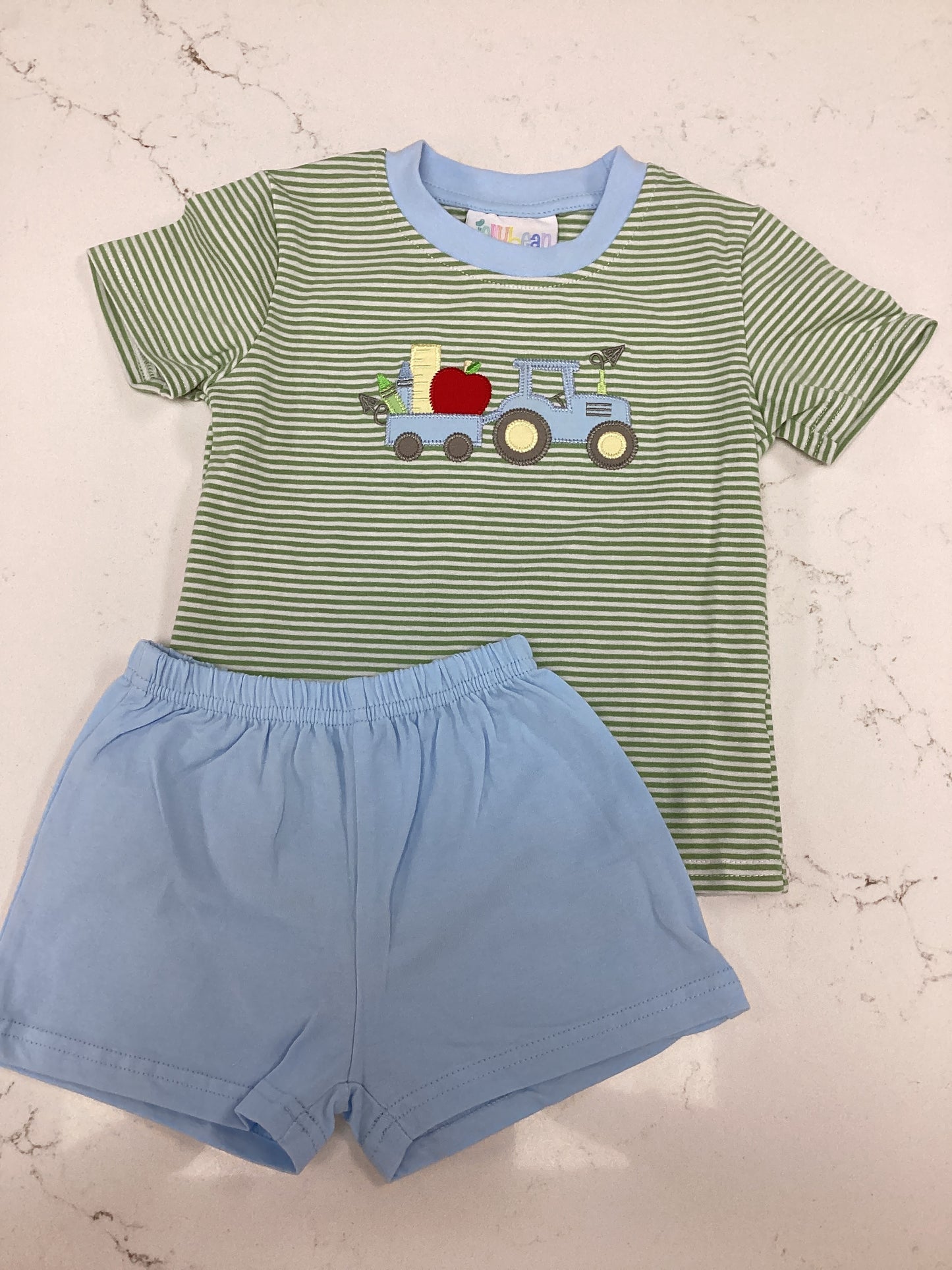 JB School Supplies Tractor Short Set