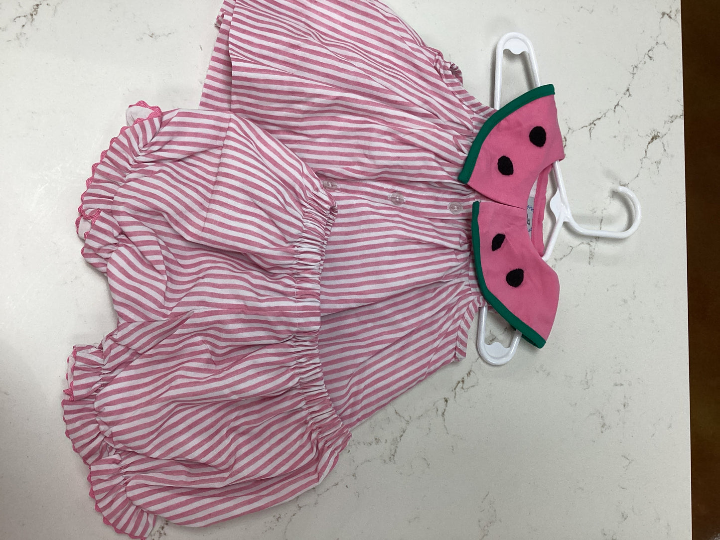 Little Lamb & Co. Watermelon Stripe Set