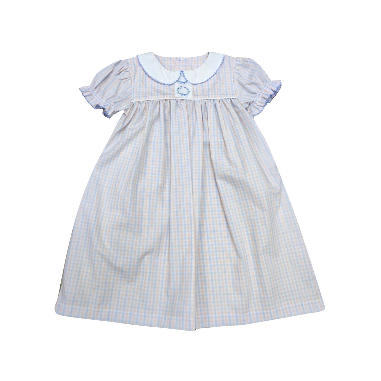 Plaid Girls Dress Ishtex