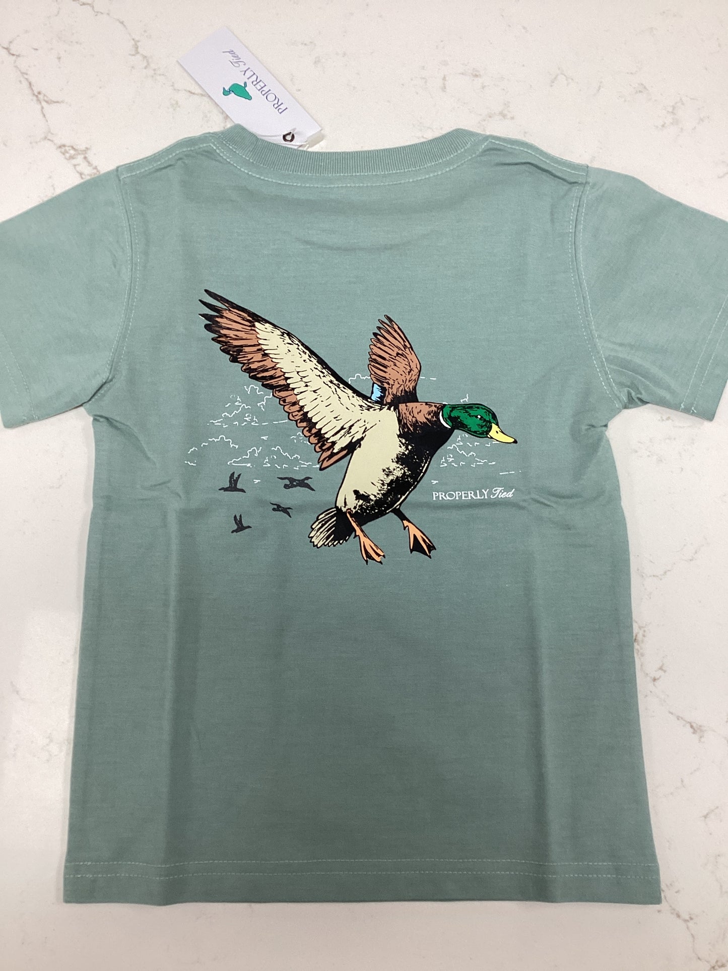 Mallard Flight SS Fog Shirt