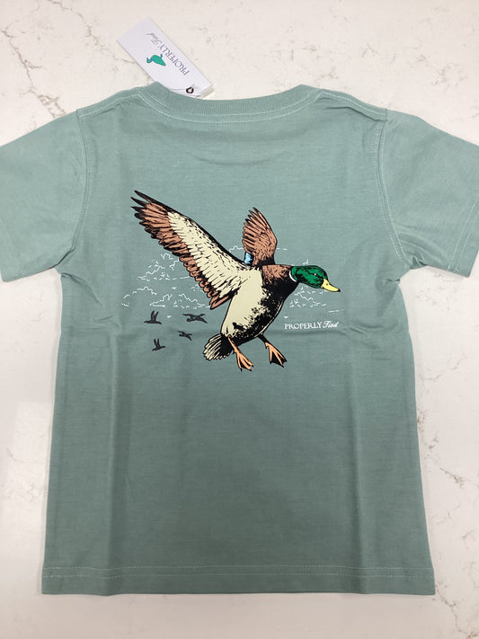 Mallard Flight SS Fog Shirt