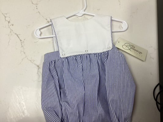 Baby Blessings Blue Stripe Bubble