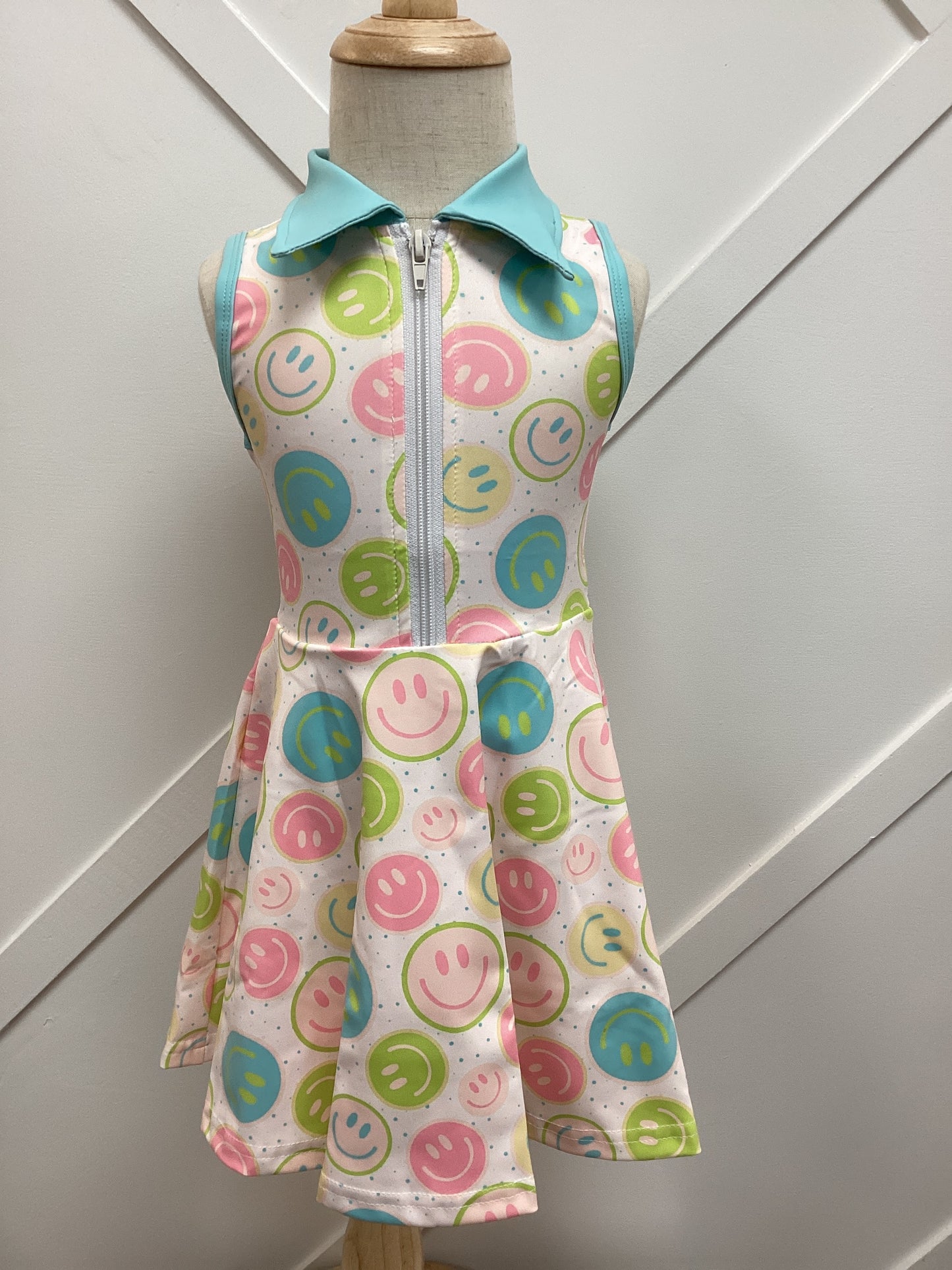 Smiley Face Athletic Dress
