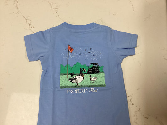 Baby Fowl Play SS Light Blue