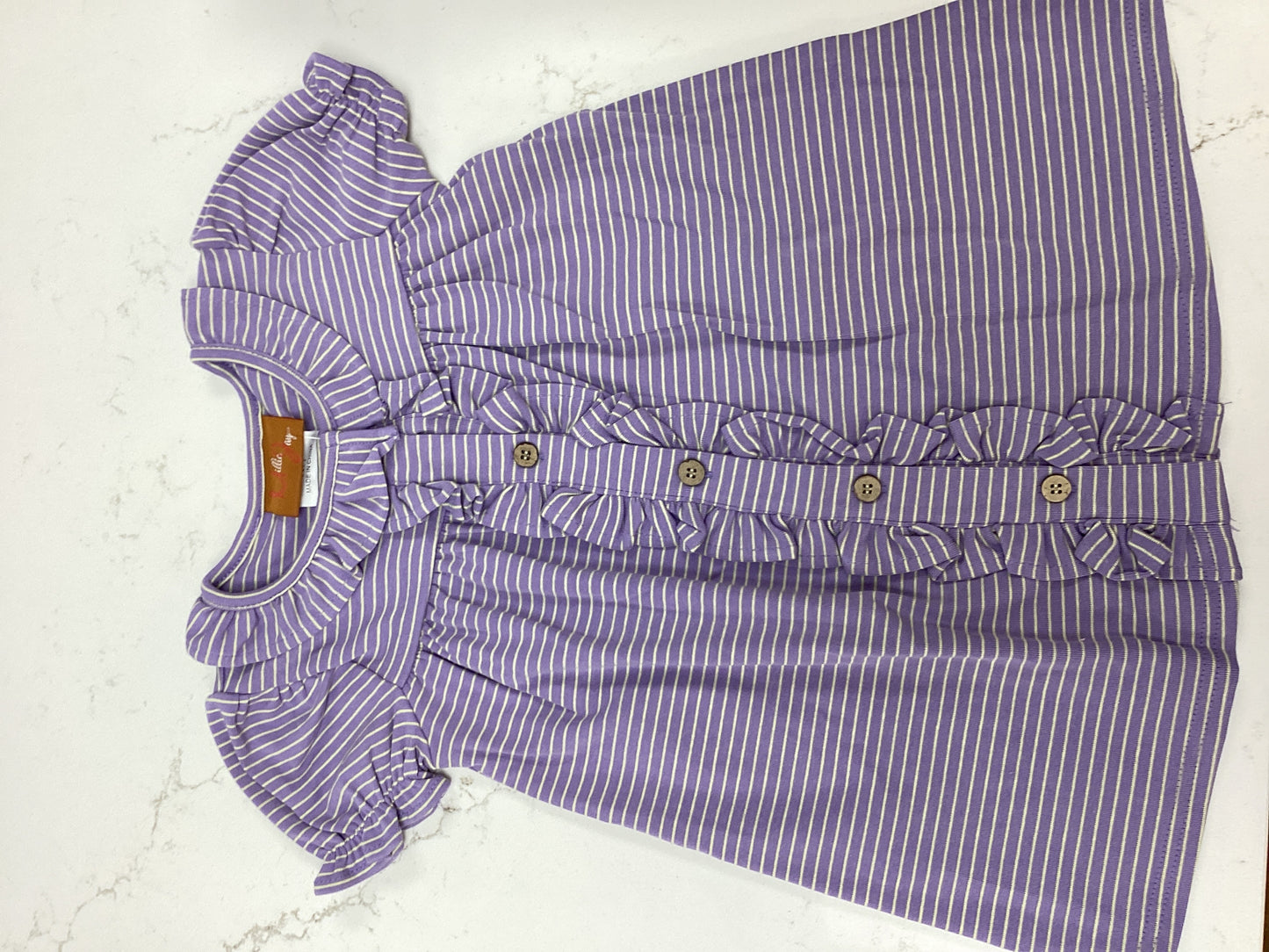 Millie Jay Purple and Yellow Stripes