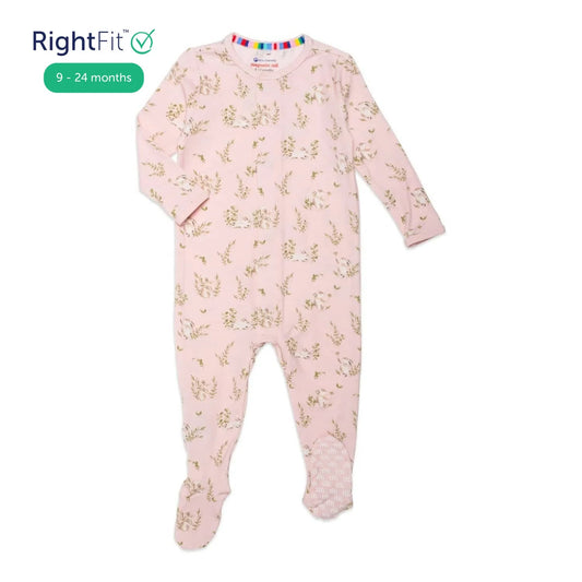 Pink Hoppily Ever After Magnetic Footie