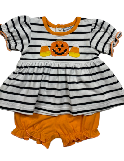 TSB Halloween Pumpkin/Candy Corn Girl