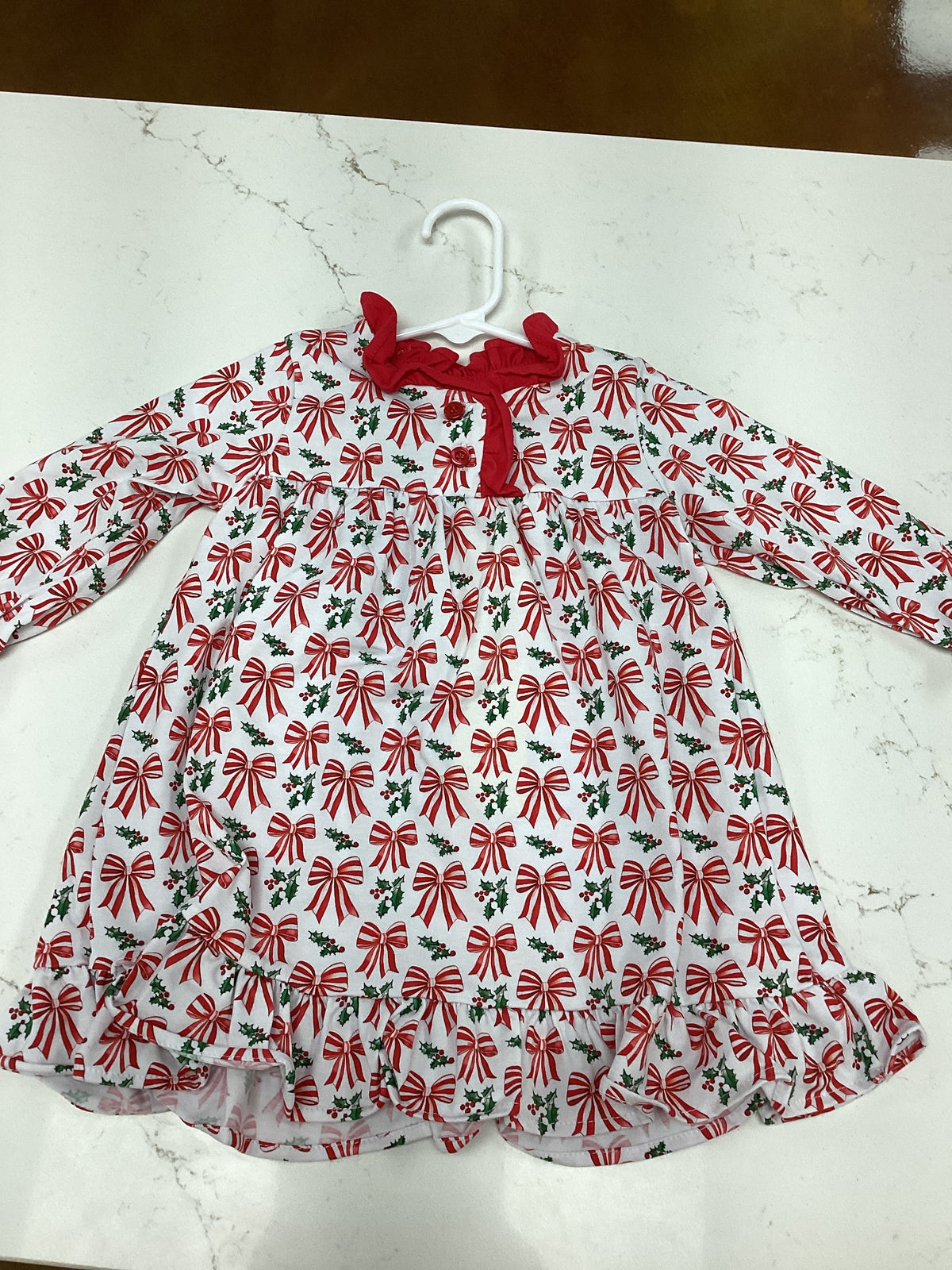 JB Christmas Bow Dress