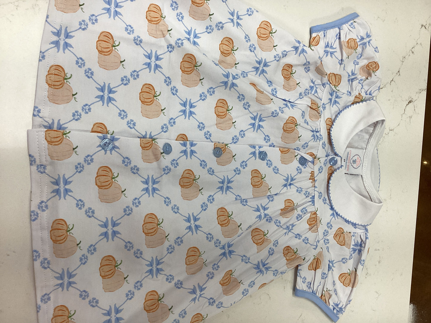 CR Girls Pumpkin Row Prep Dress