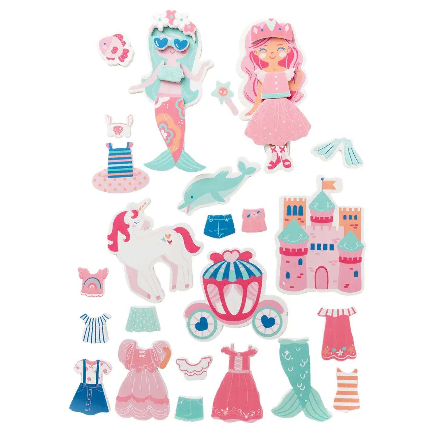 Dress-Up Bath Toy- Princess/Mermaid