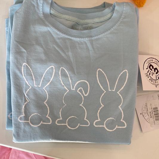 Easter Bunny Blue Tee