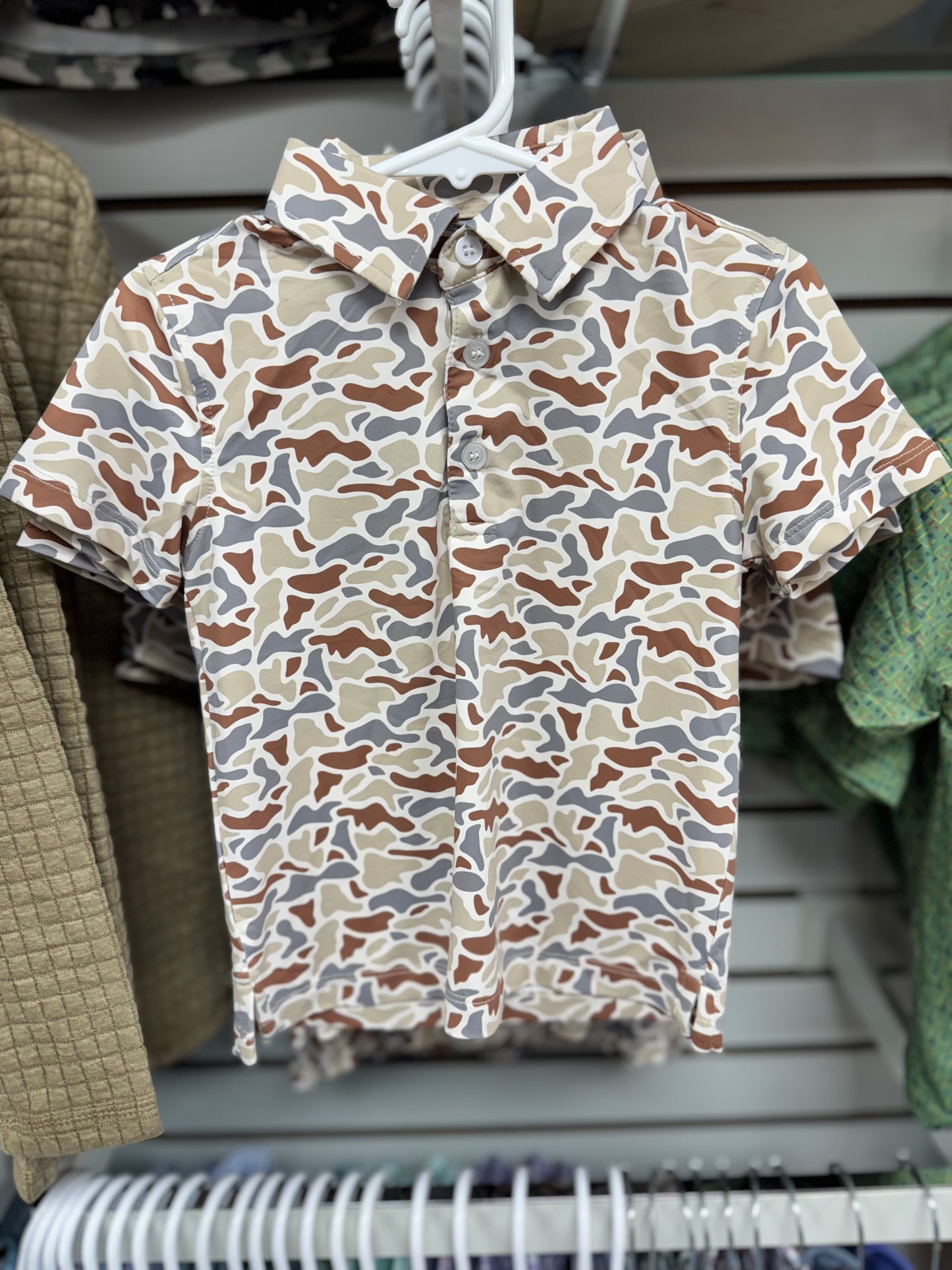 MA Camo Polo