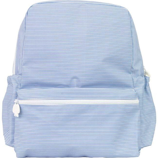 Blue Stripe Apple of my isla small backpack Navy