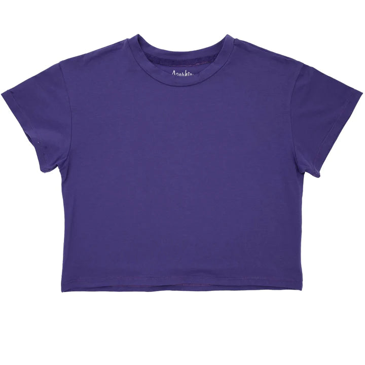 Purple Boxy Tee