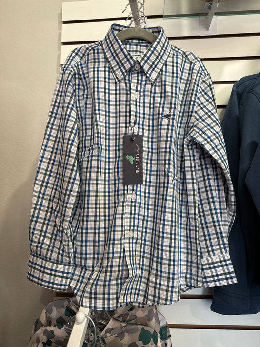 Boys Sportsman Mallard Button Up